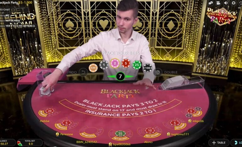 Counting Cards Live Online Blackjack
