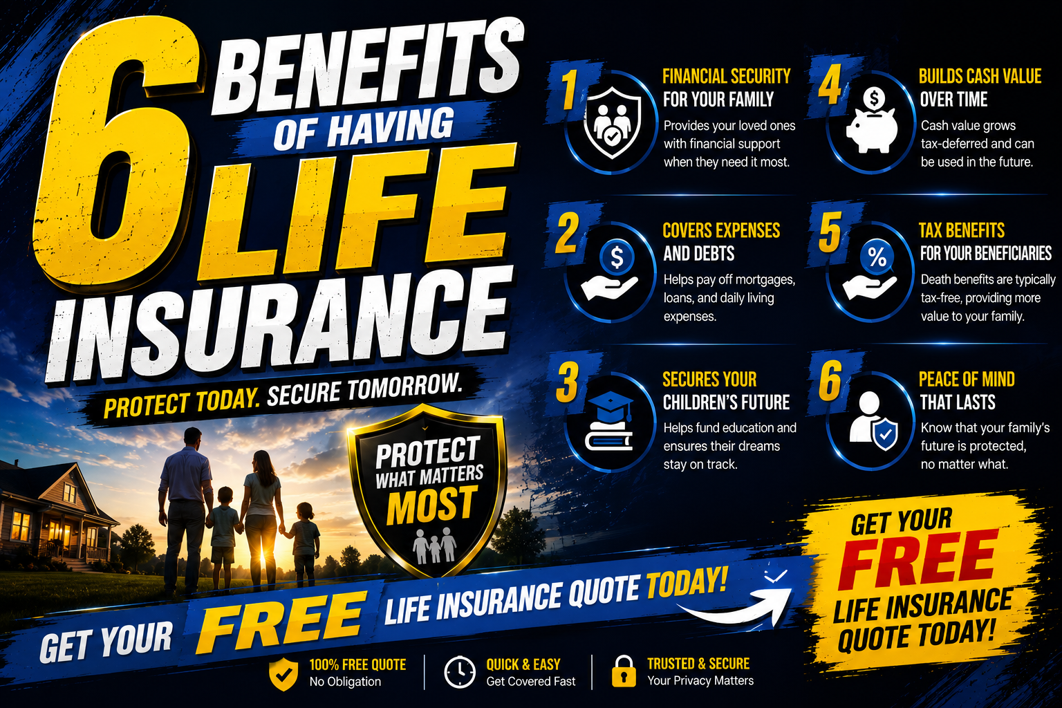 6 Benefits of Having Life Insurance