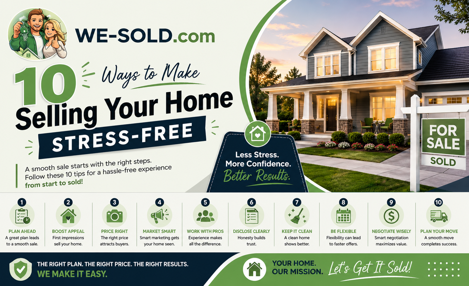 10 Ways to Make Selling Your Home Stress-Free