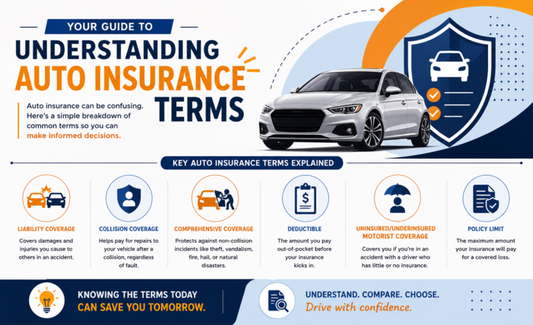 Your Guide to Understanding Auto Insurance Terms