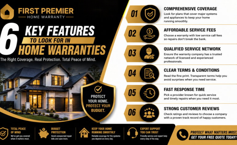6 Key Features to Look for in Home Warranties