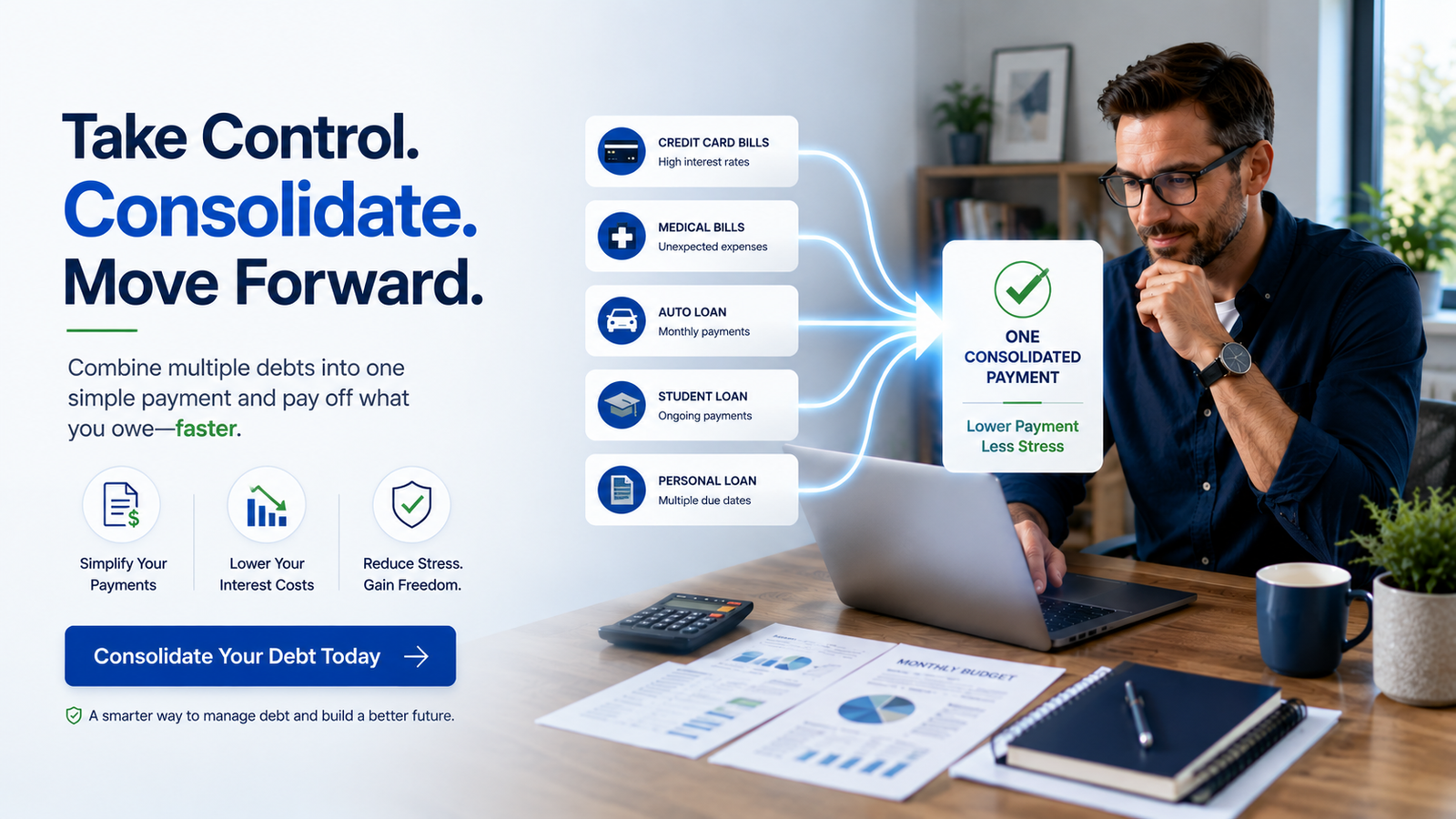 Debt Consolidation: A Smarter Way to Manage Multiple Debts